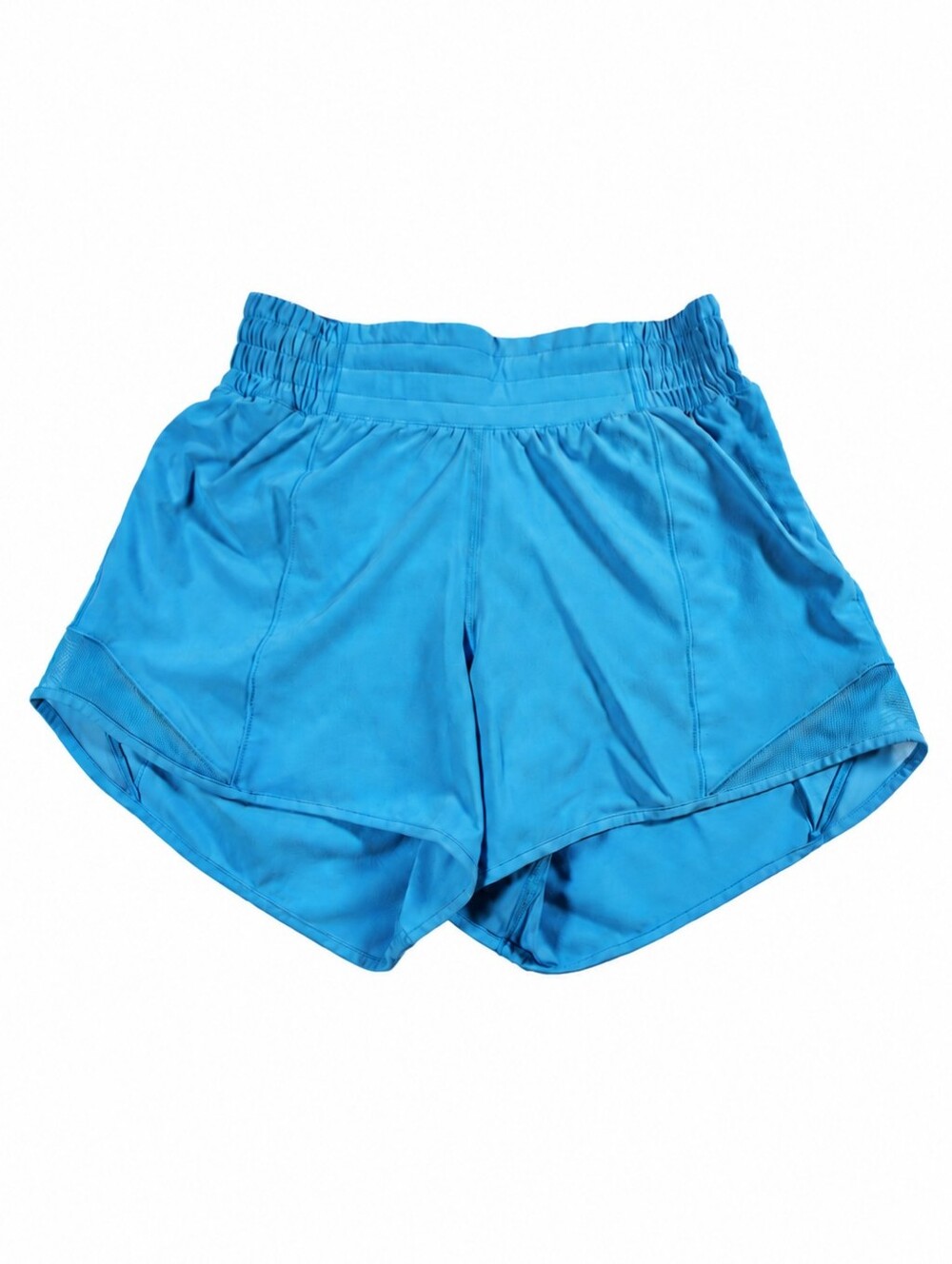 Lululemon Hotty Hot High-Rise Lined Shorts 4" Kayak Blue Light Size 2